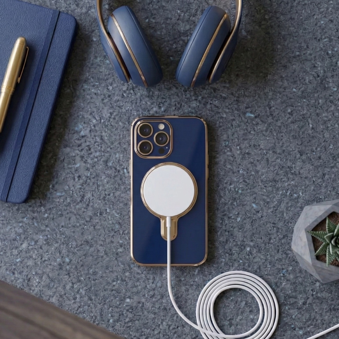 The Infinity Collection - luxury iPhone case with ring stand and MagSafe by Royal Cases