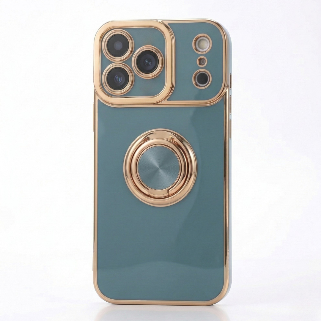 The Halo Collection - luxury iPhone case with built-in ring stand by Royal Cases