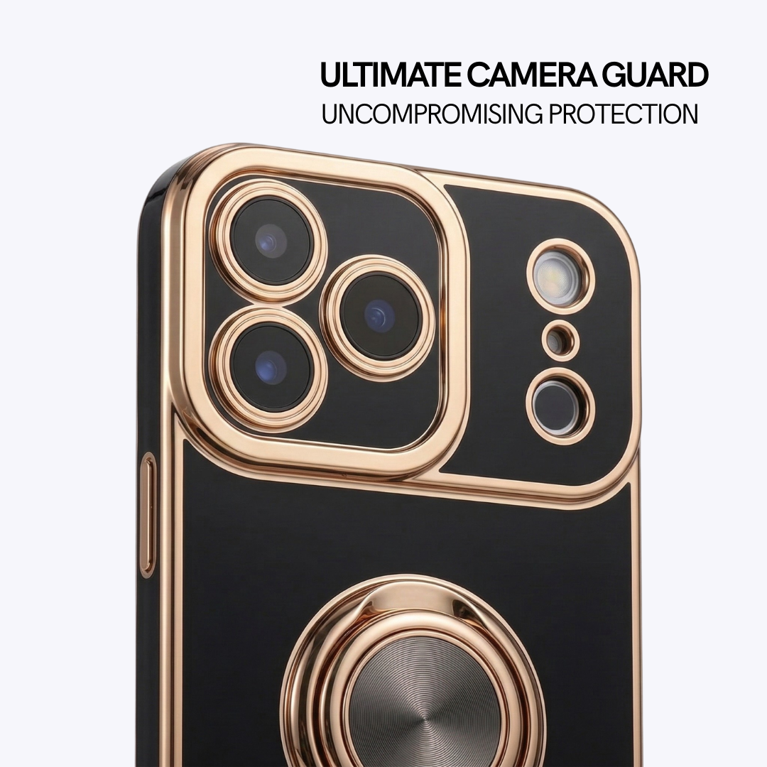 The Halo Collection - luxury iPhone case with built-in ring stand by Royal Cases