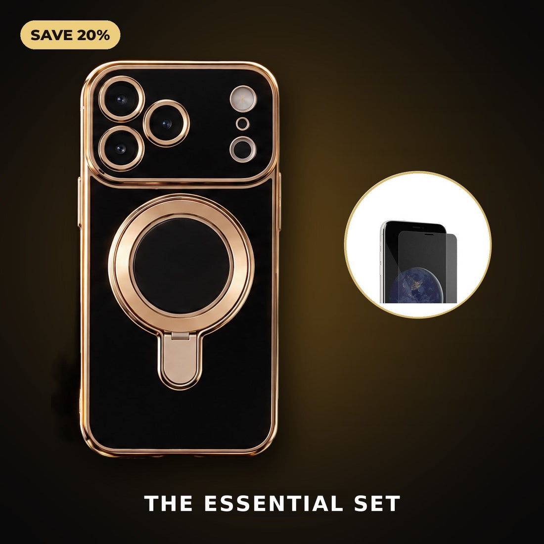 The Essential Set: Infinity case and screen protector