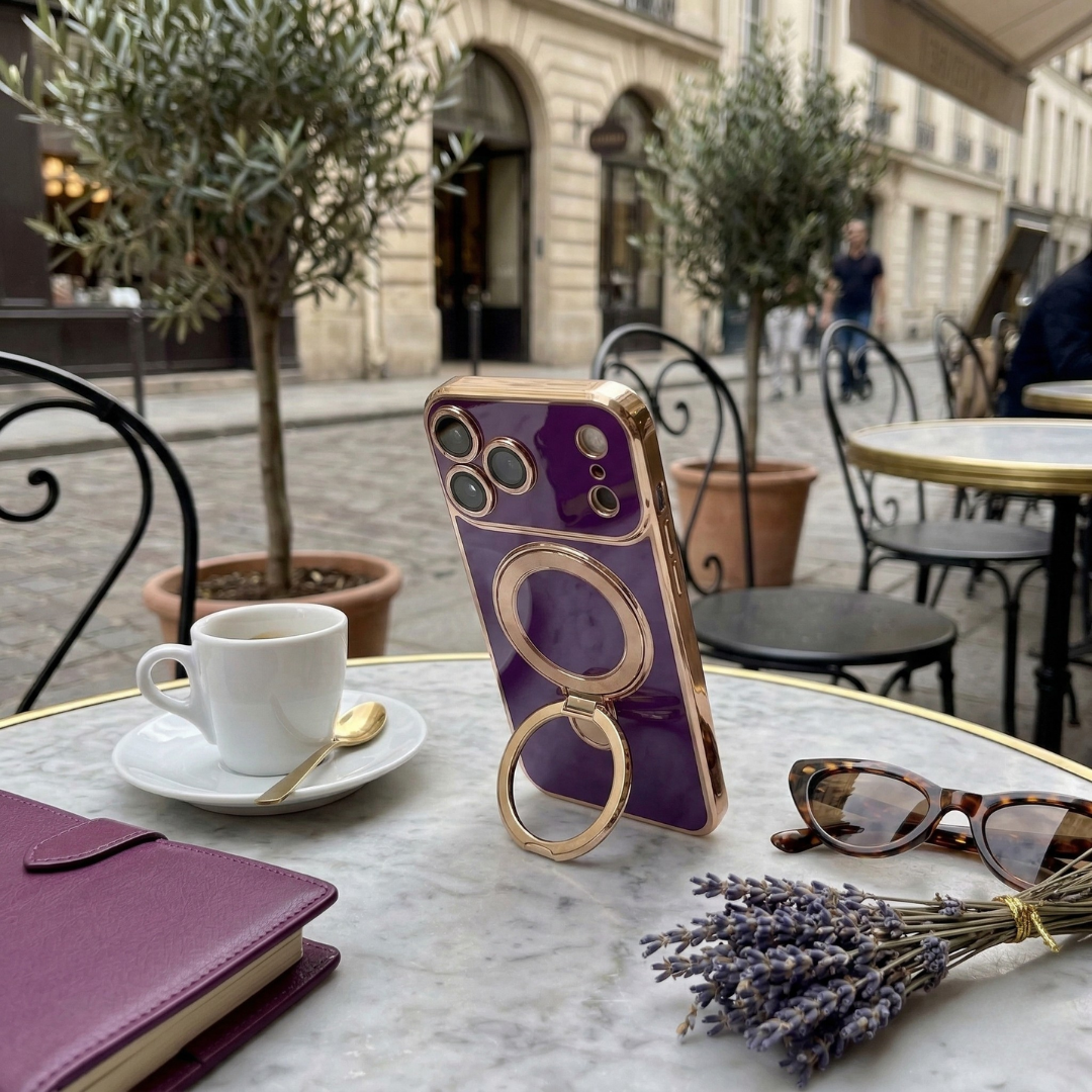 The Infinity Collection - luxury iPhone case with ring stand and MagSafe by Royal Cases