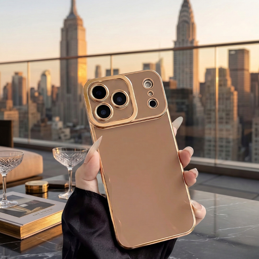 The Signature Collection - slim luxury iPhone case with gold accents by Royal Cases