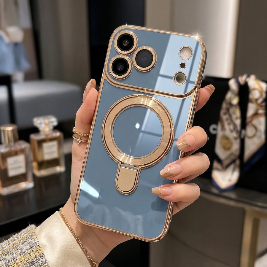 The Infinity Collection - luxury iPhone case with ring stand and MagSafe by Royal Cases