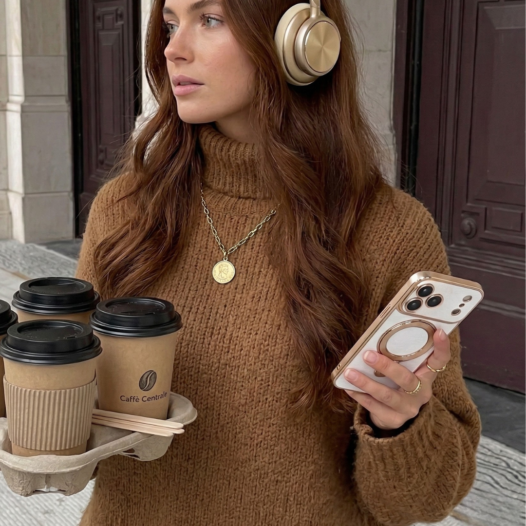 The Infinity Collection - luxury iPhone case with ring stand and MagSafe by Royal Cases