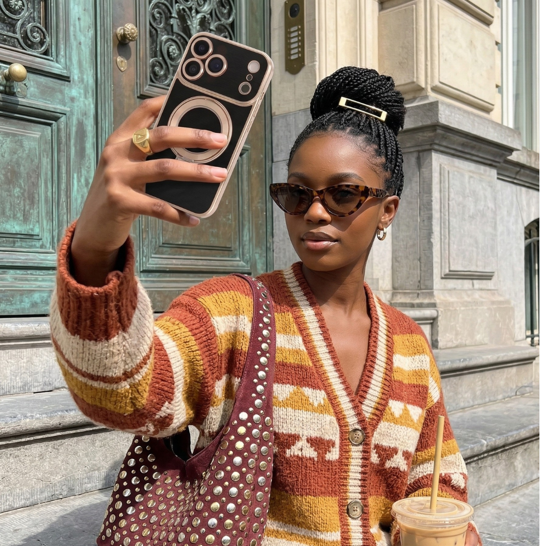 The Infinity Collection - luxury iPhone case with ring stand and MagSafe by Royal Cases