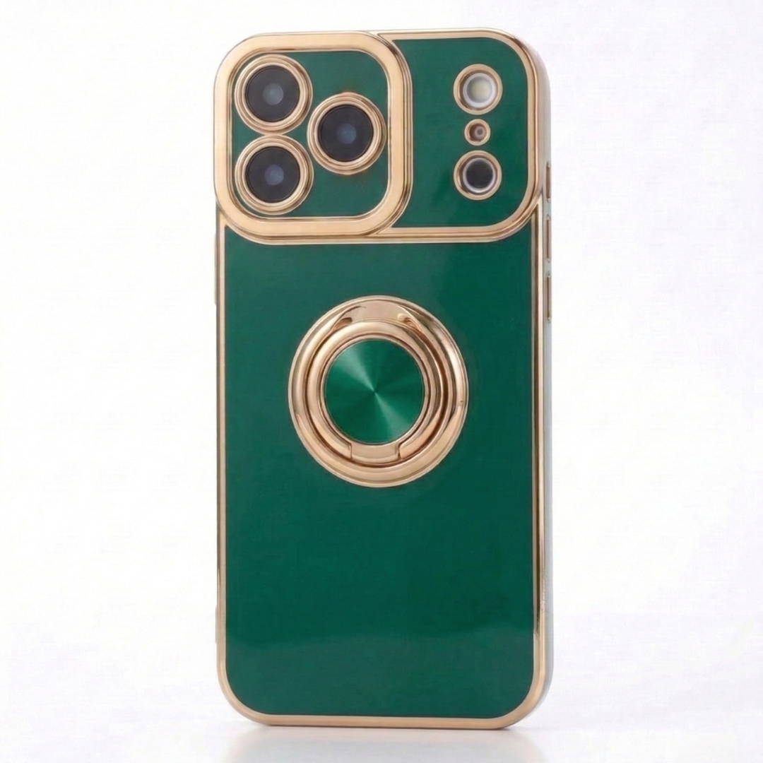 The Halo Collection - luxury iPhone case with built-in ring stand by Royal Cases