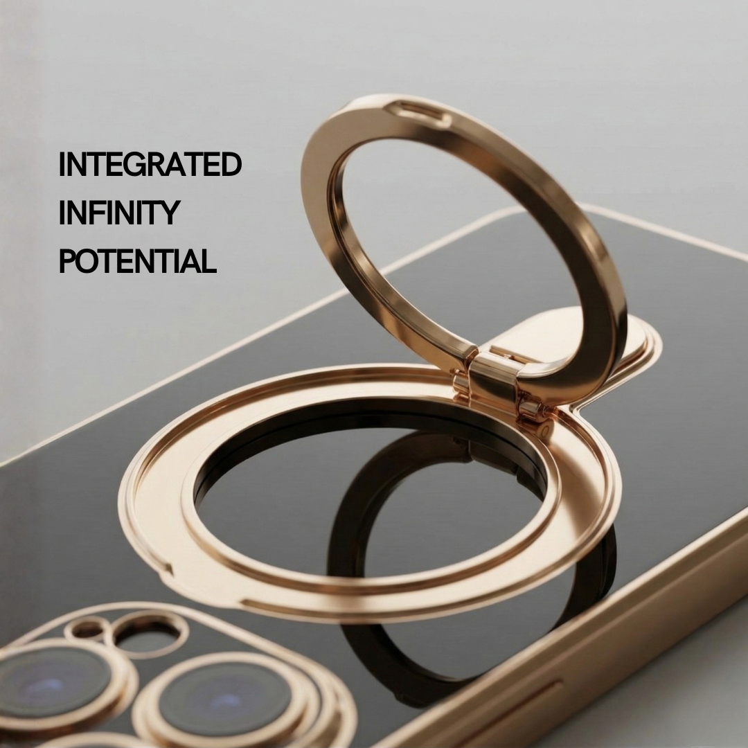 The Infinity Collection - luxury iPhone case with ring stand and MagSafe by Royal Cases