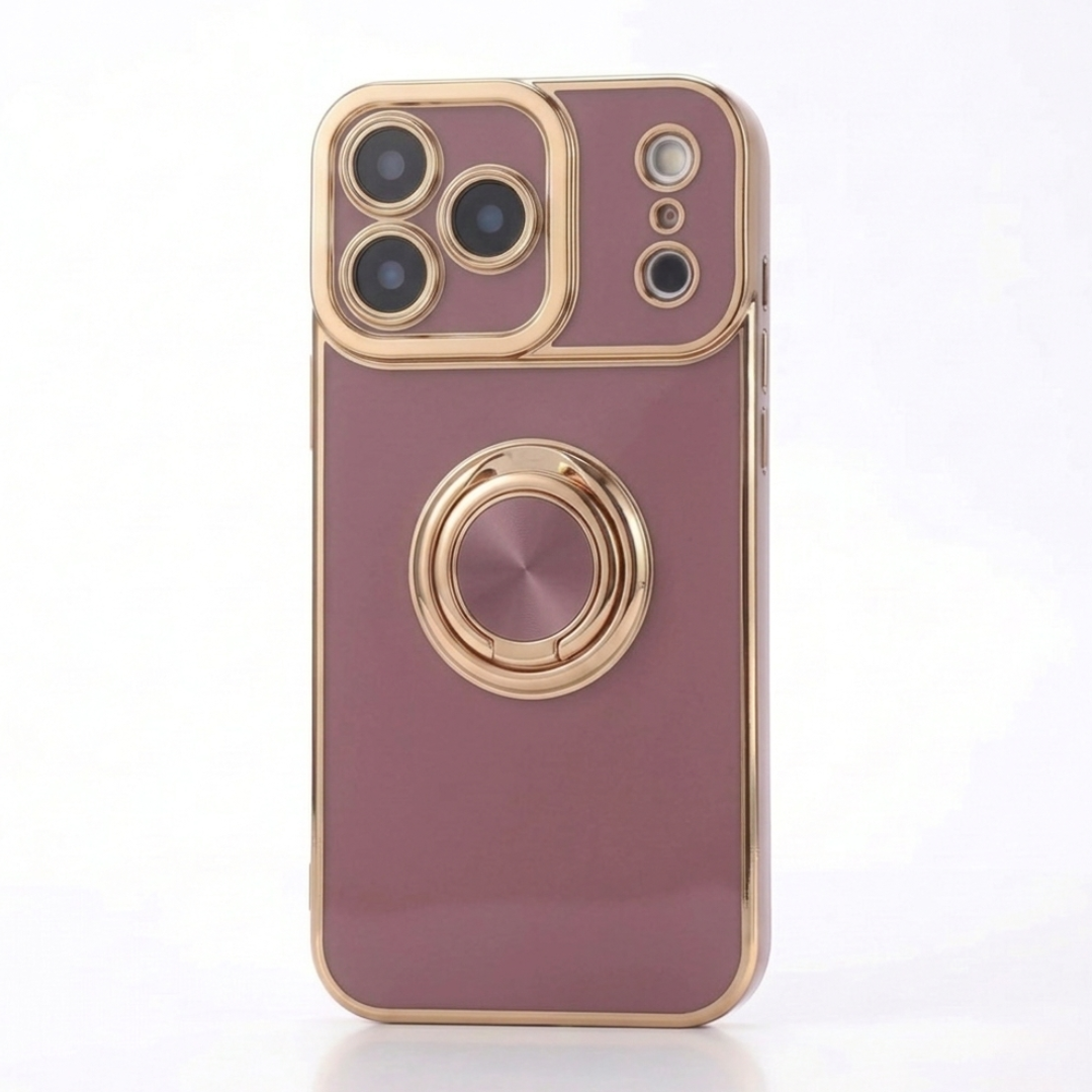 The Halo Collection - luxury iPhone case with built-in ring stand by Royal Cases