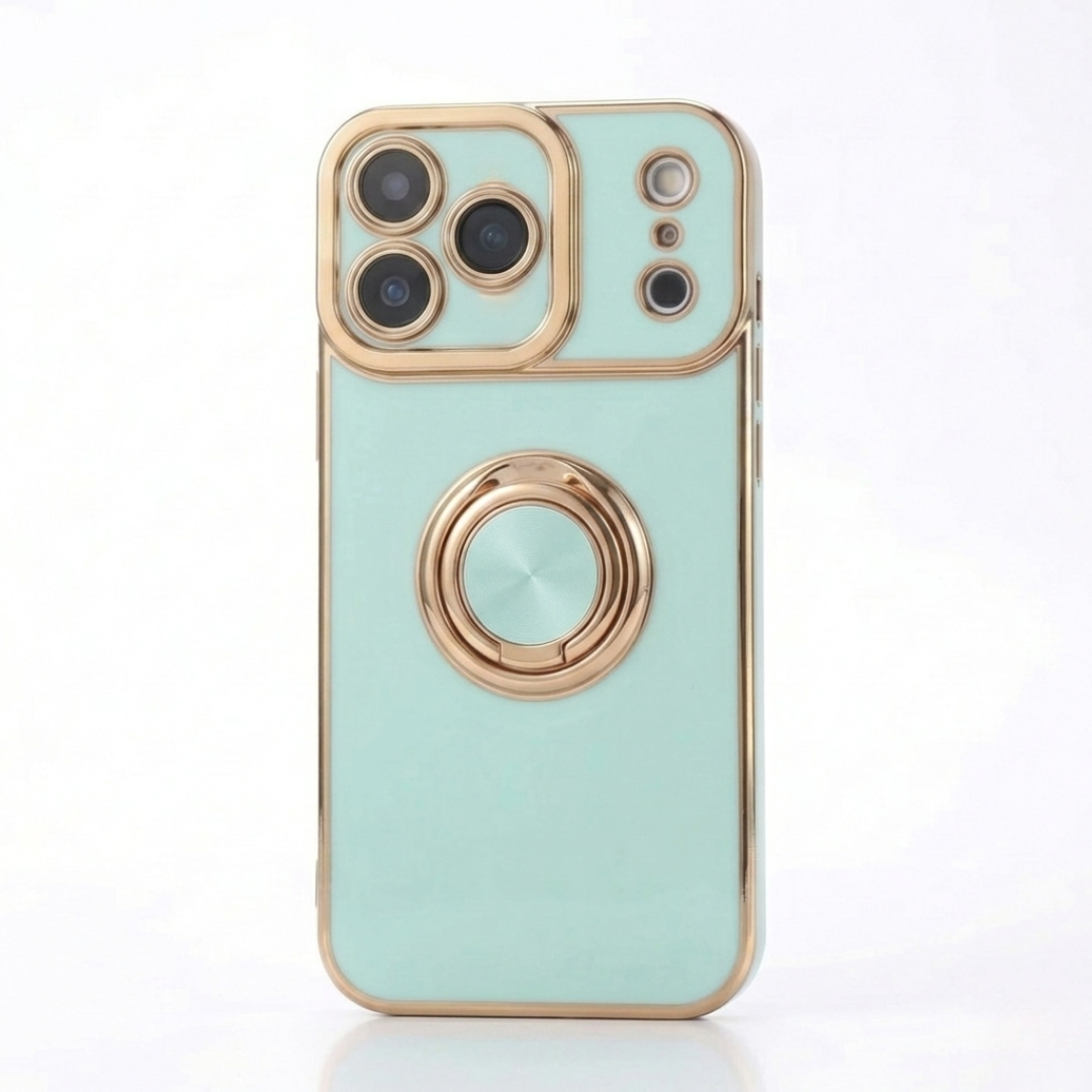 The Halo Collection - luxury iPhone case with built-in ring stand by Royal Cases