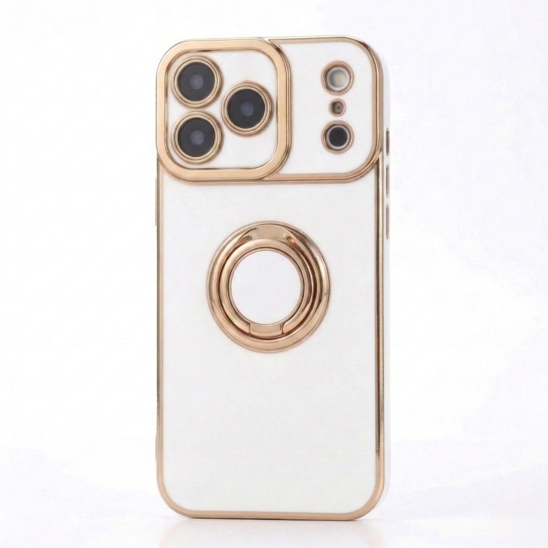 The Halo Collection - luxury iPhone case with built-in ring stand by Royal Cases