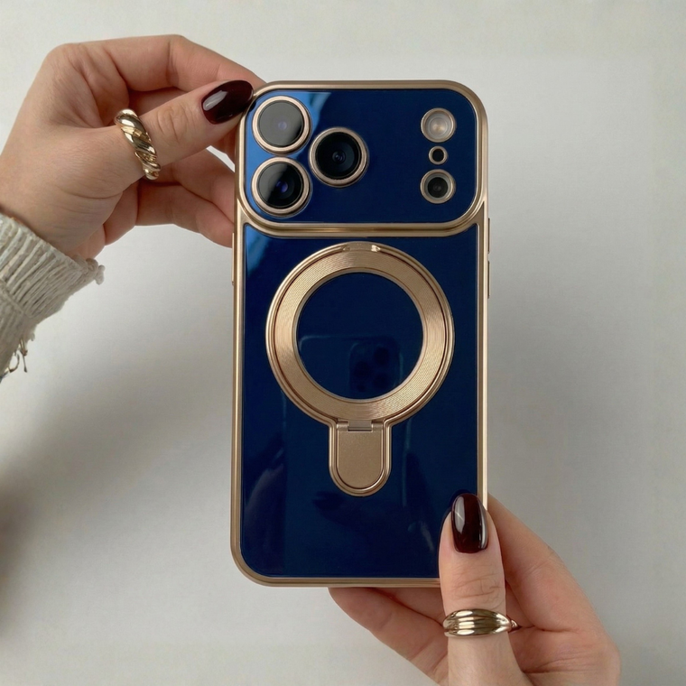 The Infinity Collection - luxury iPhone case with ring stand and MagSafe by Royal Cases