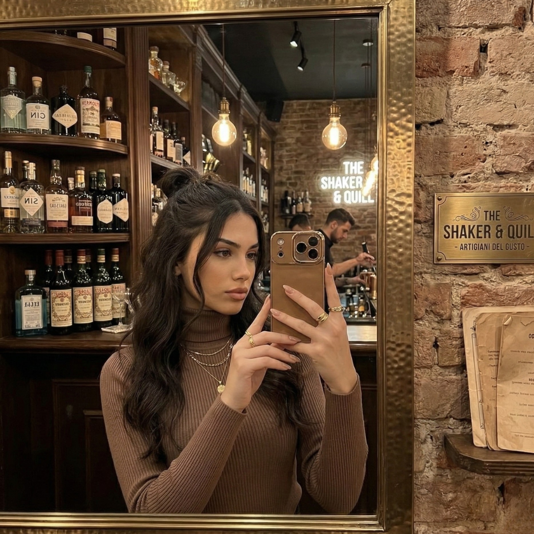 The Signature Collection - slim luxury iPhone case with gold accents by Royal Cases