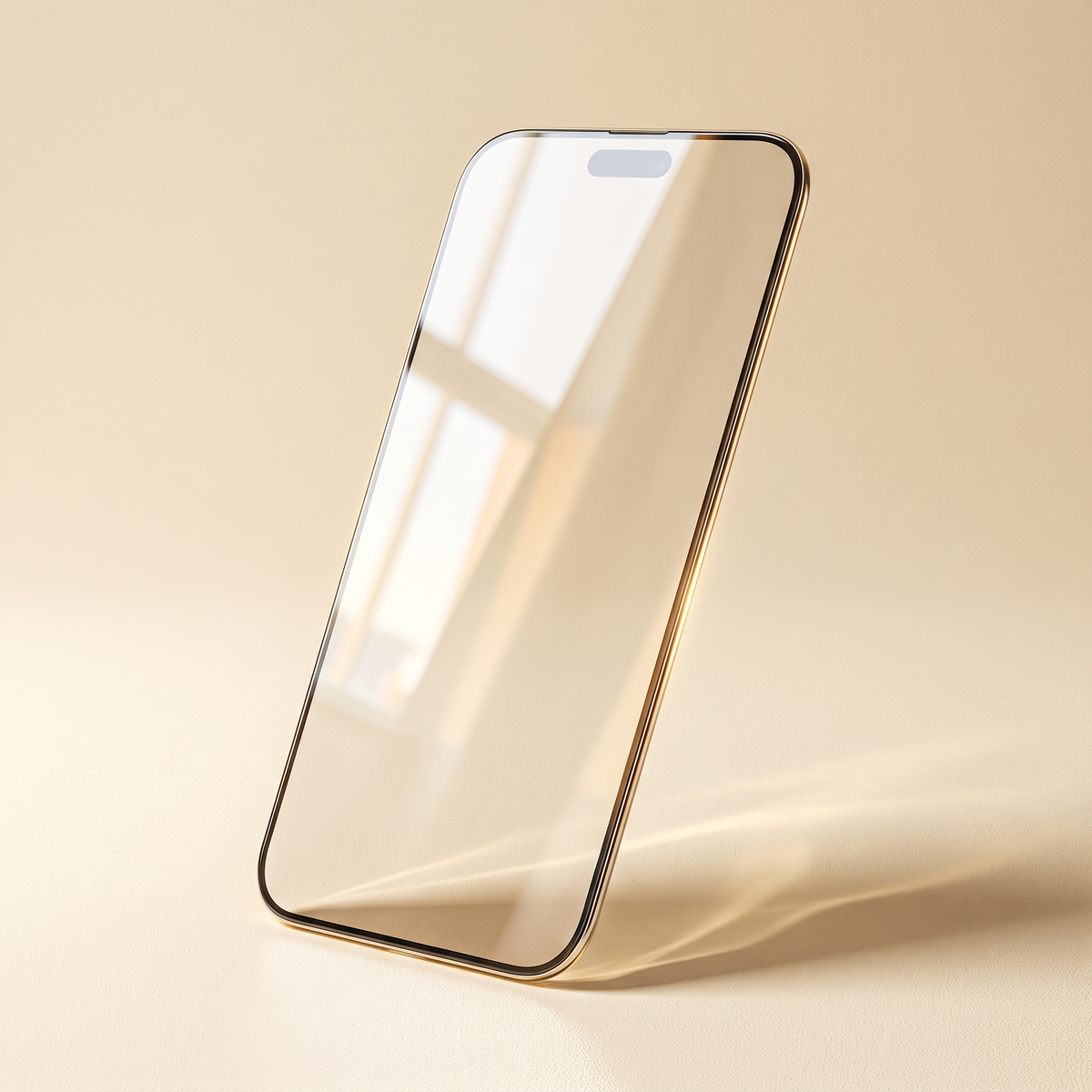 Tempered glass screen protector with rounded edges, cut for your exact iPhone