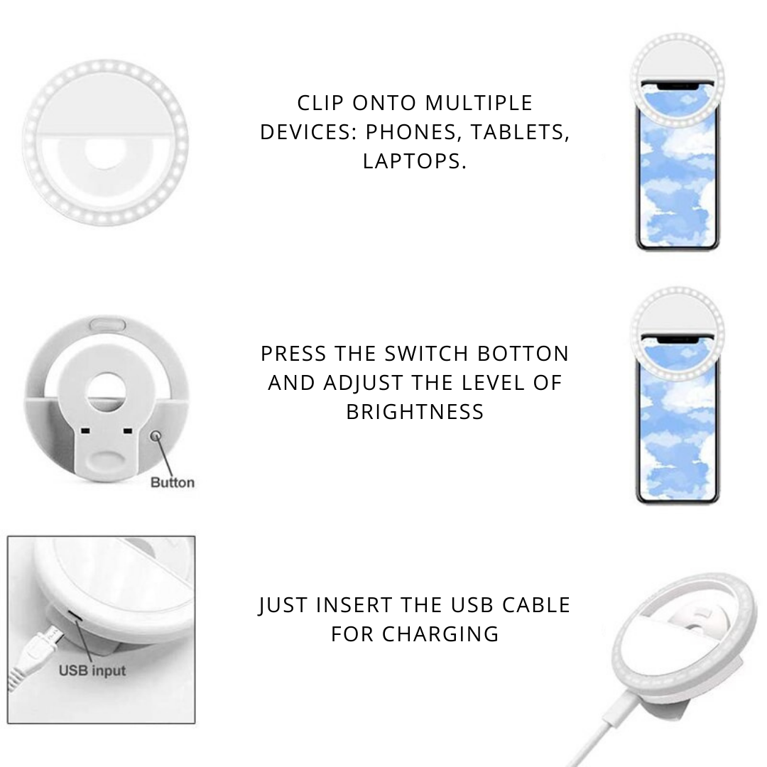 Clip Ring Light - Royal Cases