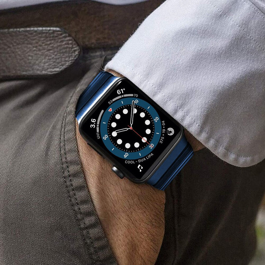 Blue Link Bracelet - Royal Cases