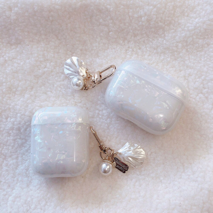 White Pearl - AirPods Case - Royal Cases