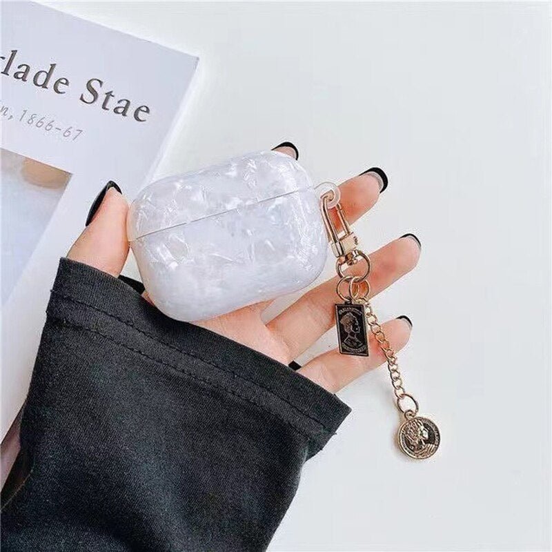 White Pearl - AirPods Case - Royal Cases