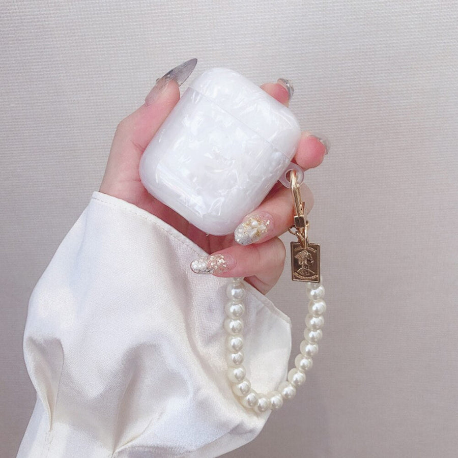 White Pearl - AirPods Case - Royal Cases