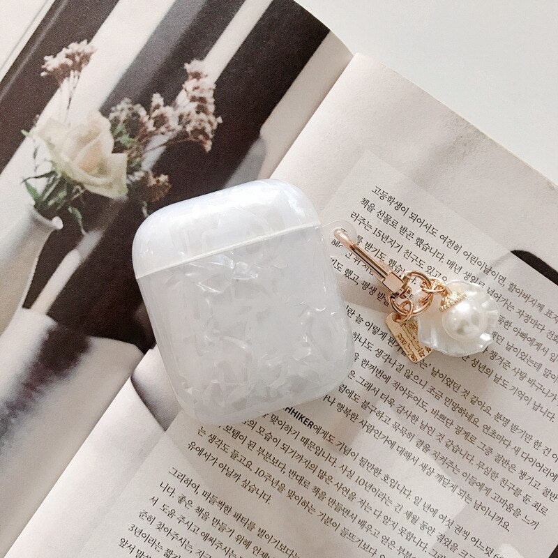 White Pearl - AirPods Case - Royal Cases