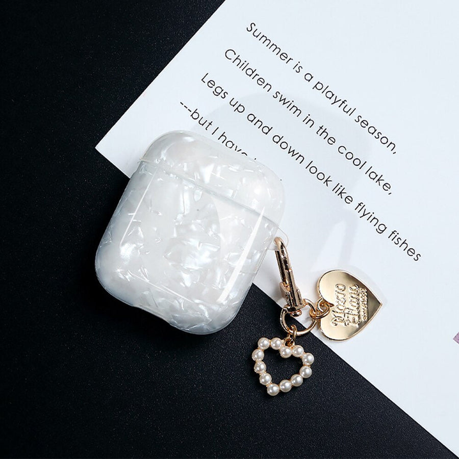 White Pearl - AirPods Case - Royal Cases